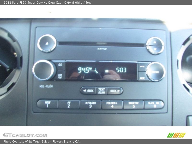 Oxford White / Steel 2012 Ford F350 Super Duty XL Crew Cab