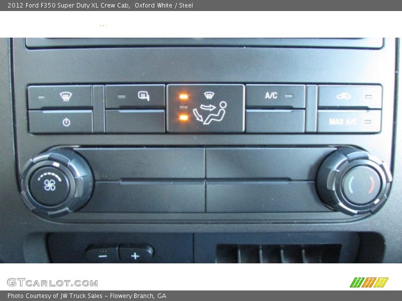 Oxford White / Steel 2012 Ford F350 Super Duty XL Crew Cab