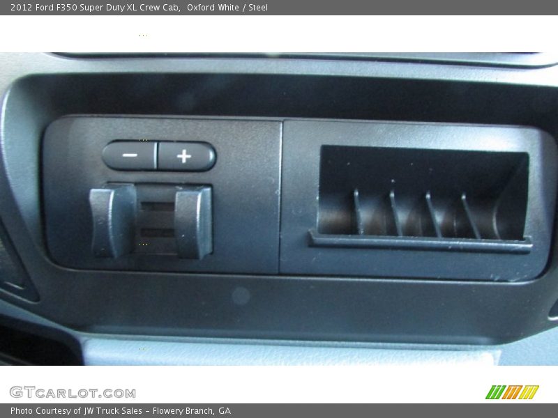 Oxford White / Steel 2012 Ford F350 Super Duty XL Crew Cab
