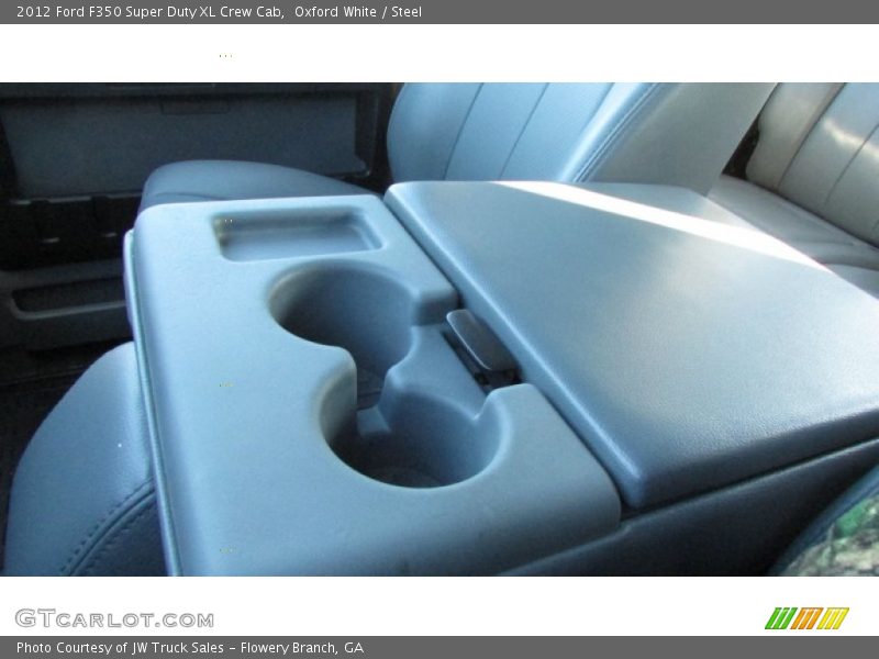 Oxford White / Steel 2012 Ford F350 Super Duty XL Crew Cab