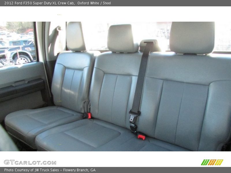 Oxford White / Steel 2012 Ford F350 Super Duty XL Crew Cab