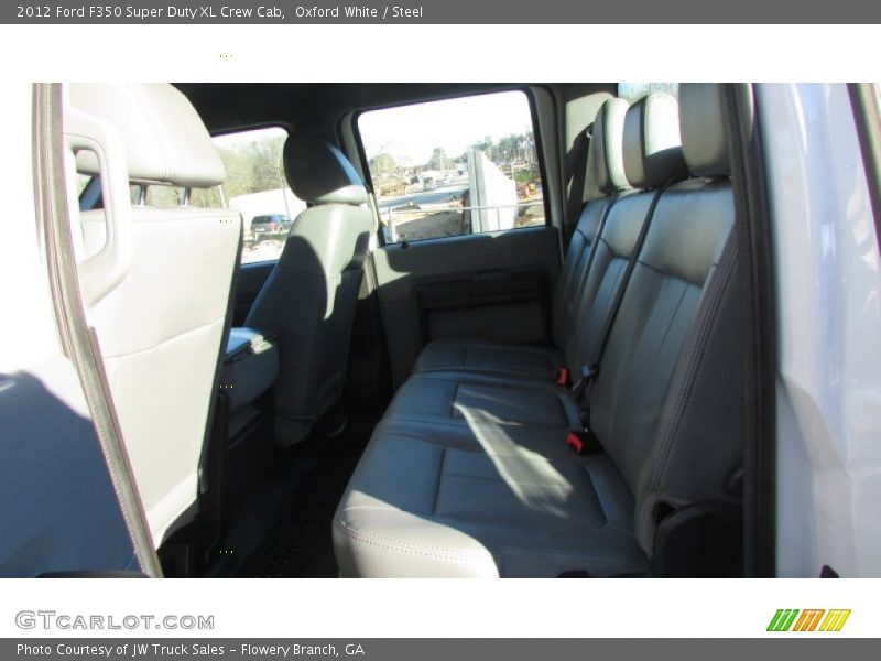 Oxford White / Steel 2012 Ford F350 Super Duty XL Crew Cab
