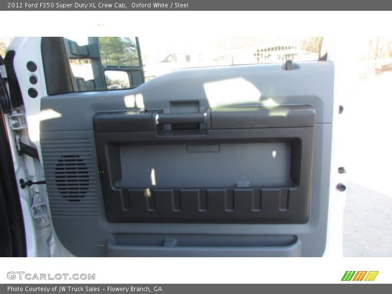 Oxford White / Steel 2012 Ford F350 Super Duty XL Crew Cab