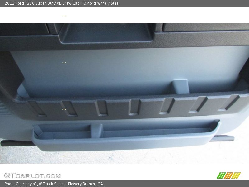 Oxford White / Steel 2012 Ford F350 Super Duty XL Crew Cab