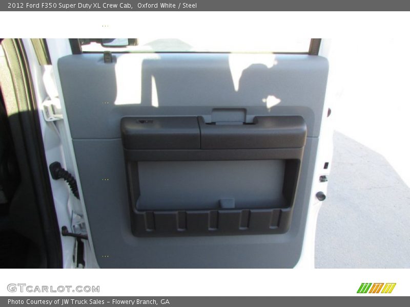 Oxford White / Steel 2012 Ford F350 Super Duty XL Crew Cab