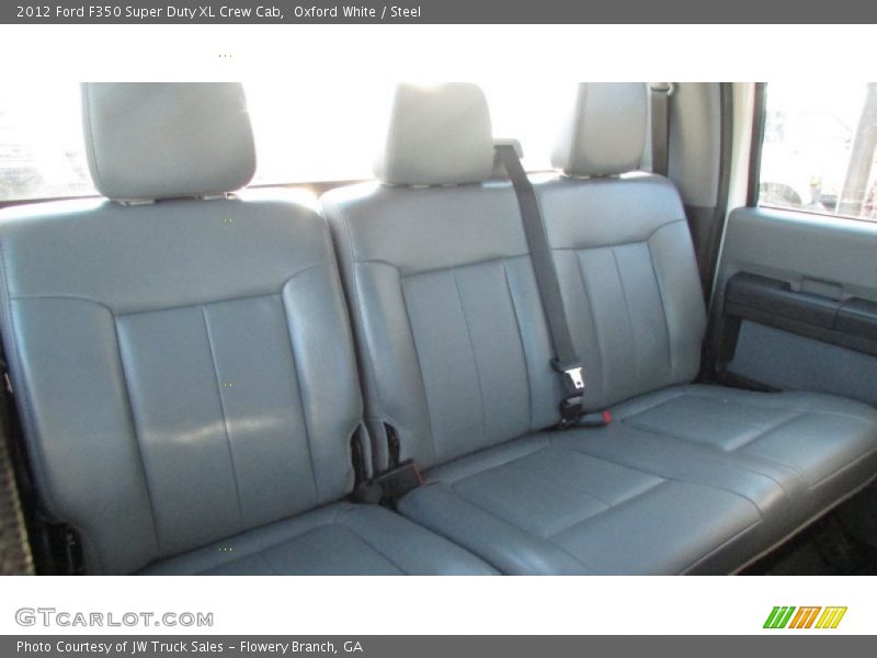 Oxford White / Steel 2012 Ford F350 Super Duty XL Crew Cab