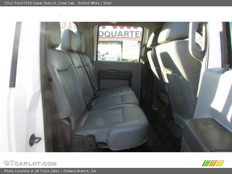 Oxford White / Steel 2012 Ford F350 Super Duty XL Crew Cab