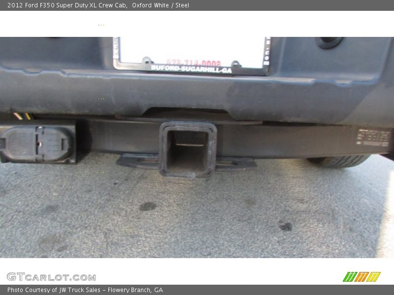 Oxford White / Steel 2012 Ford F350 Super Duty XL Crew Cab