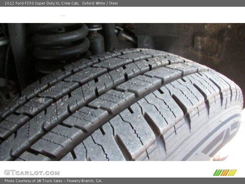 Oxford White / Steel 2012 Ford F350 Super Duty XL Crew Cab