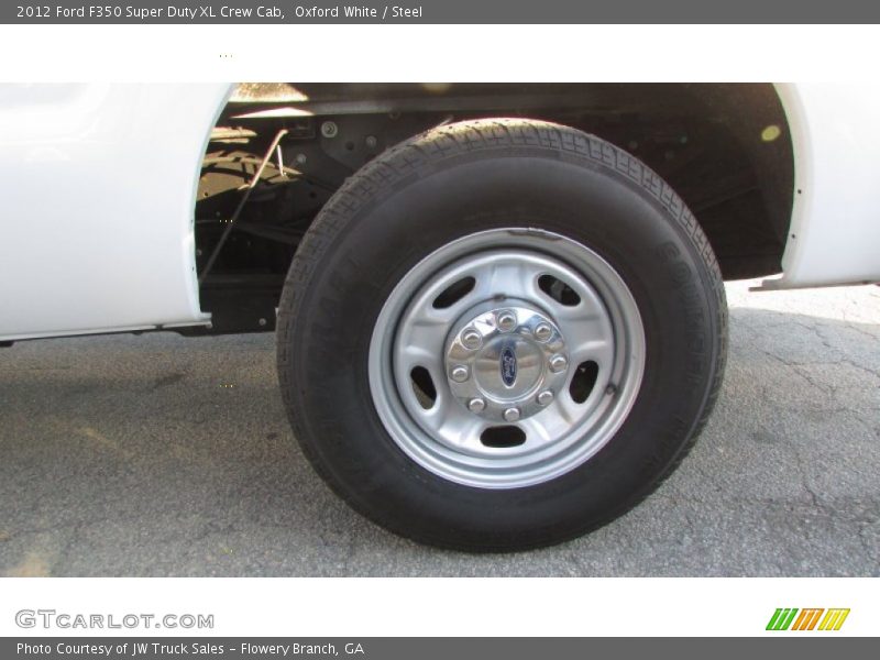 Oxford White / Steel 2012 Ford F350 Super Duty XL Crew Cab