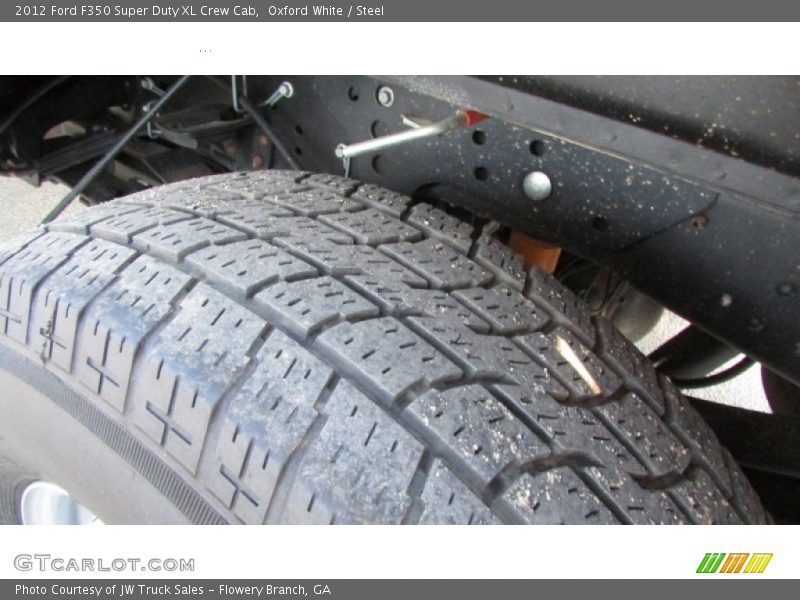 Oxford White / Steel 2012 Ford F350 Super Duty XL Crew Cab