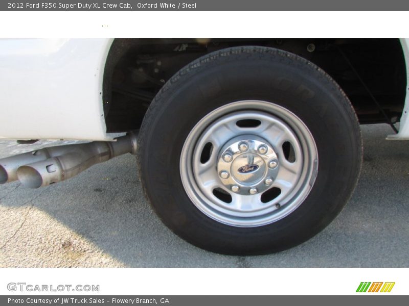 Oxford White / Steel 2012 Ford F350 Super Duty XL Crew Cab