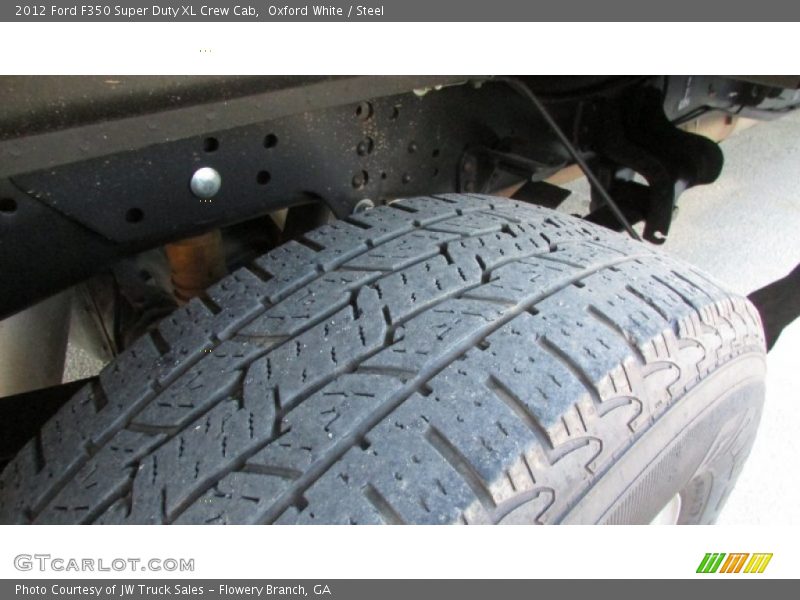 Oxford White / Steel 2012 Ford F350 Super Duty XL Crew Cab
