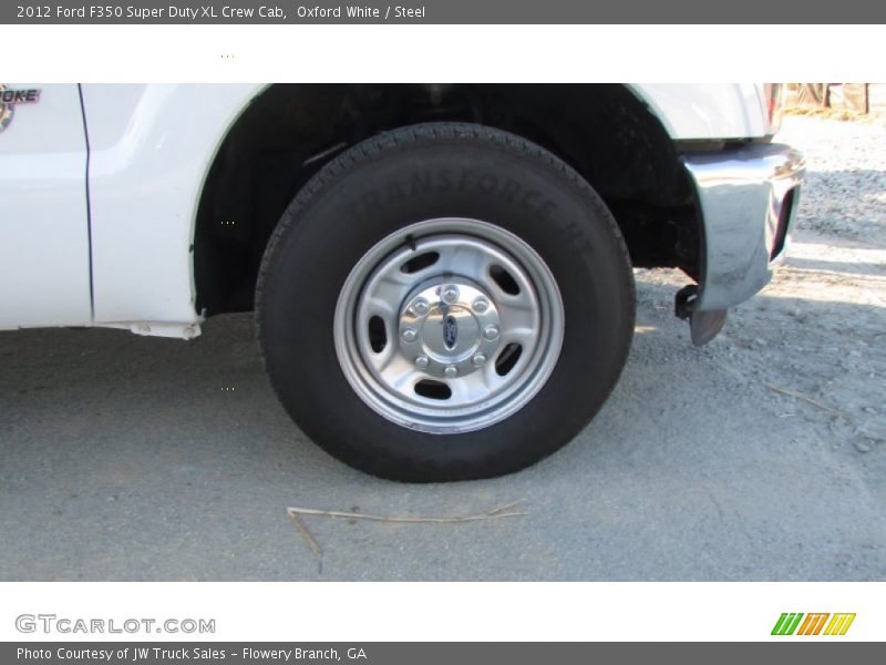 Oxford White / Steel 2012 Ford F350 Super Duty XL Crew Cab