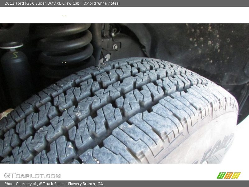 Oxford White / Steel 2012 Ford F350 Super Duty XL Crew Cab