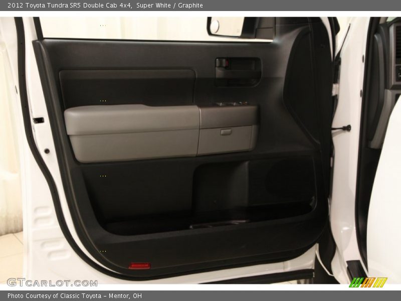 Super White / Graphite 2012 Toyota Tundra SR5 Double Cab 4x4