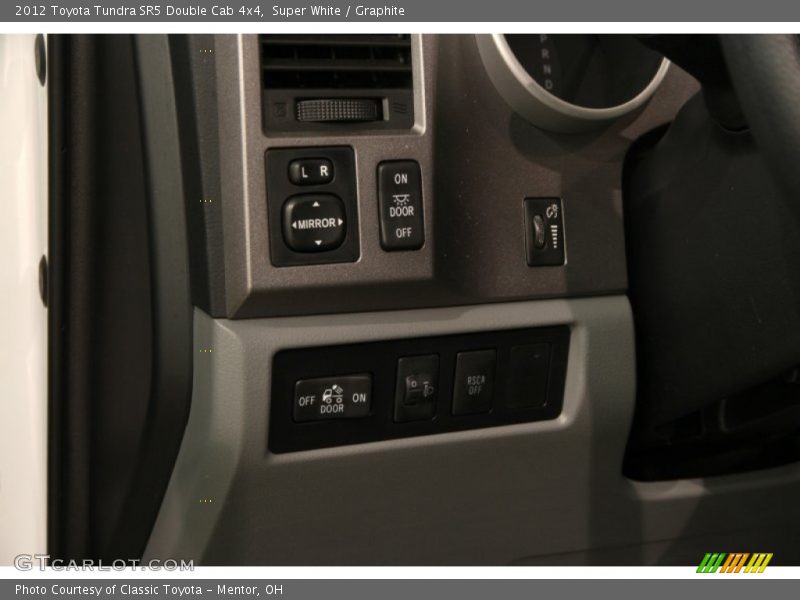 Super White / Graphite 2012 Toyota Tundra SR5 Double Cab 4x4