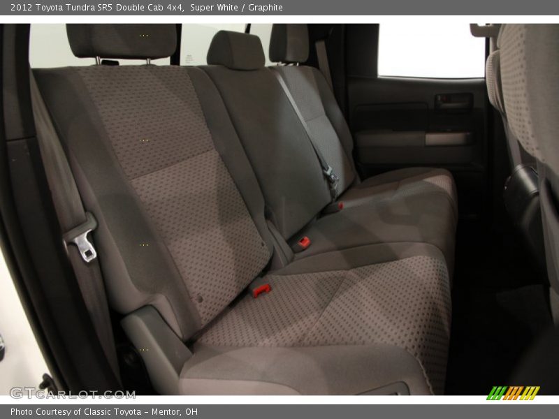 Super White / Graphite 2012 Toyota Tundra SR5 Double Cab 4x4