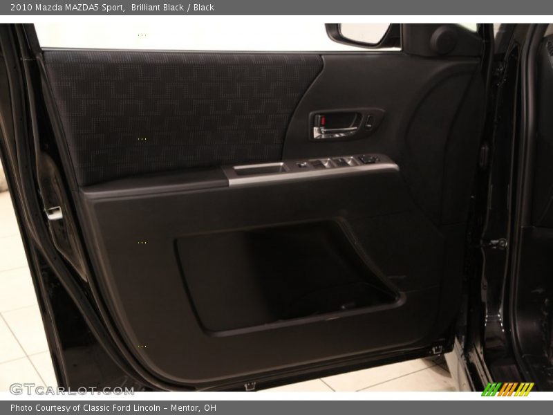 Brilliant Black / Black 2010 Mazda MAZDA5 Sport