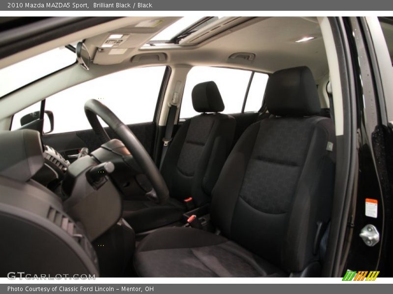 Brilliant Black / Black 2010 Mazda MAZDA5 Sport