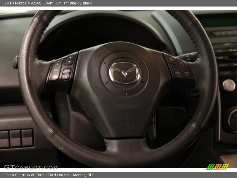 Brilliant Black / Black 2010 Mazda MAZDA5 Sport