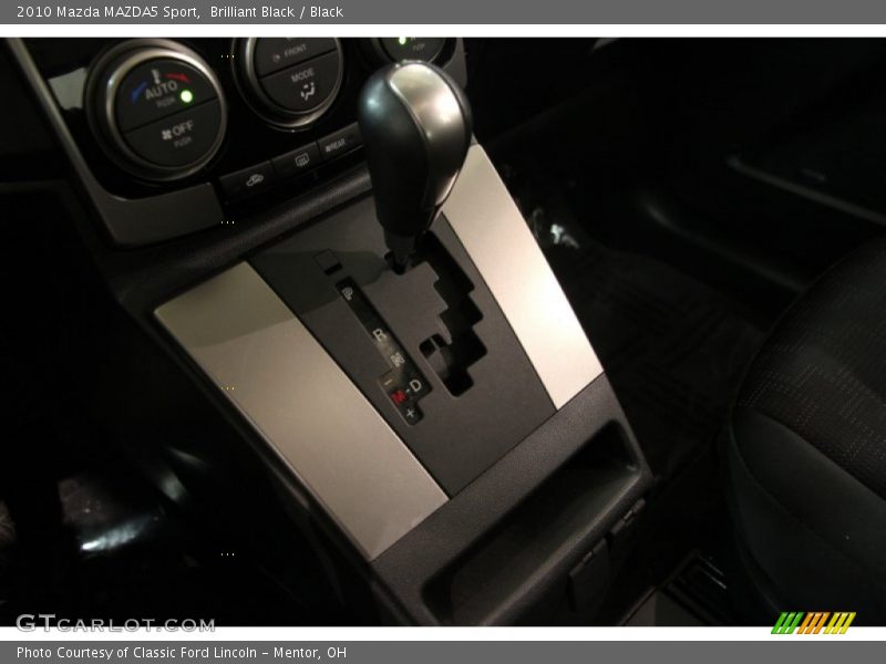 Brilliant Black / Black 2010 Mazda MAZDA5 Sport