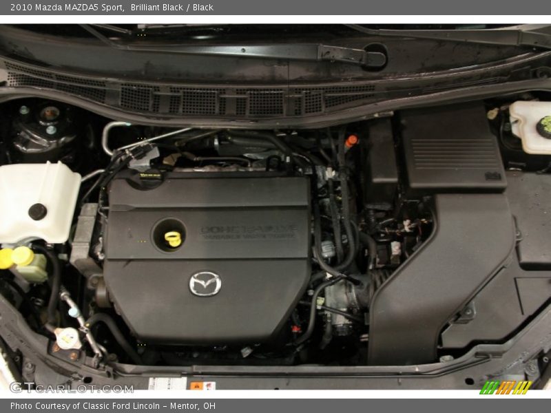 Brilliant Black / Black 2010 Mazda MAZDA5 Sport