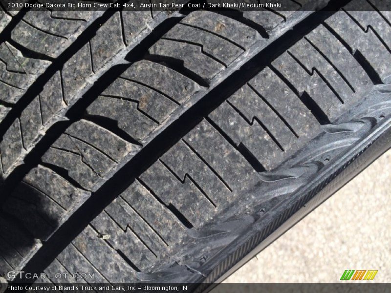 Austin Tan Pearl Coat / Dark Khaki/Medium Khaki 2010 Dodge Dakota Big Horn Crew Cab 4x4