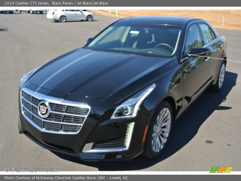 Black Raven / Jet Black/Jet Black 2014 Cadillac CTS Sedan