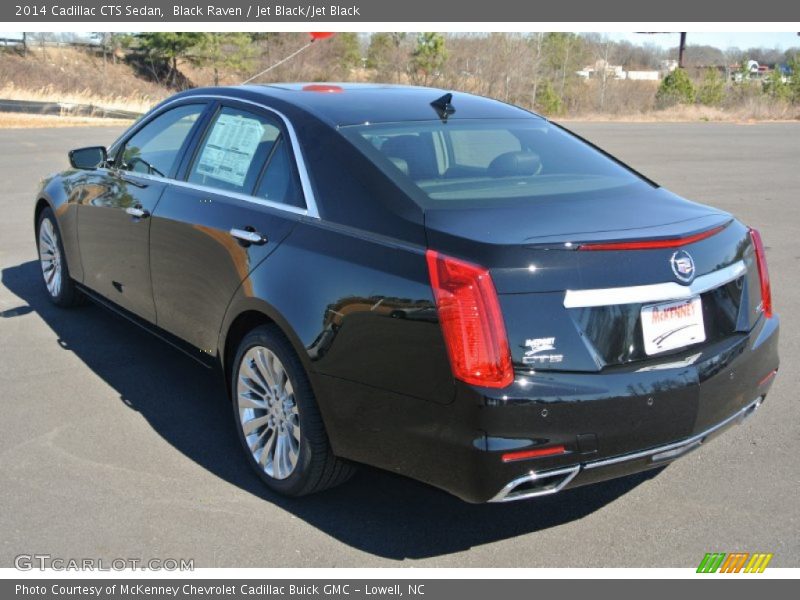 Black Raven / Jet Black/Jet Black 2014 Cadillac CTS Sedan