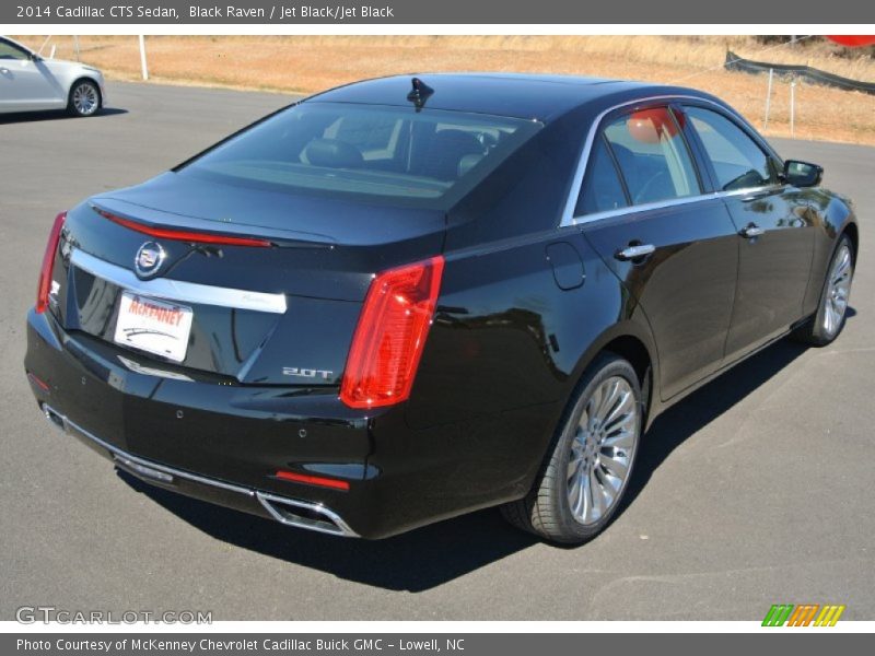 Black Raven / Jet Black/Jet Black 2014 Cadillac CTS Sedan