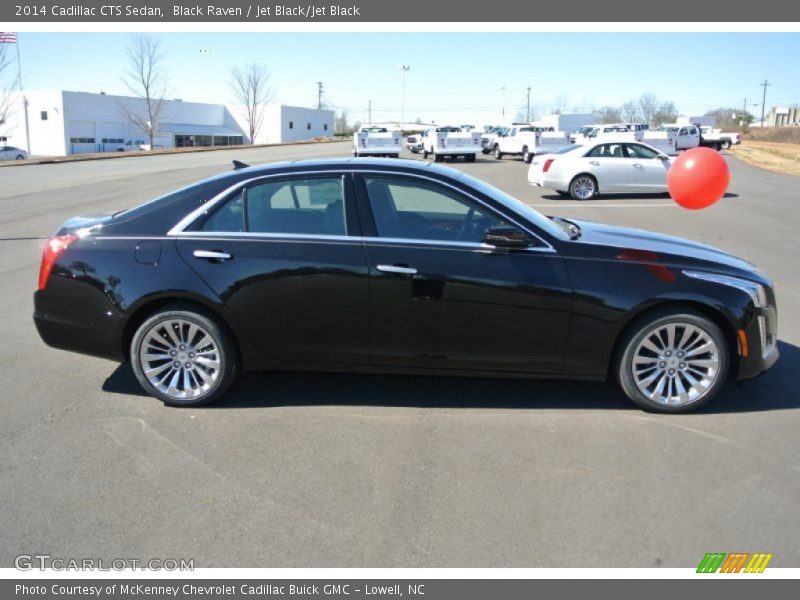 Black Raven / Jet Black/Jet Black 2014 Cadillac CTS Sedan