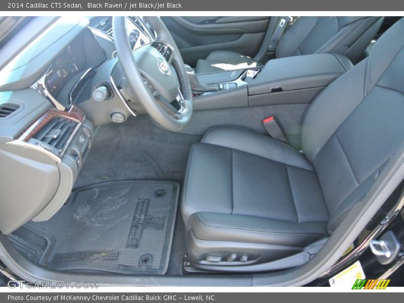 Black Raven / Jet Black/Jet Black 2014 Cadillac CTS Sedan
