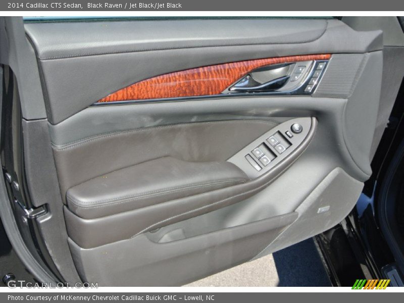 Black Raven / Jet Black/Jet Black 2014 Cadillac CTS Sedan