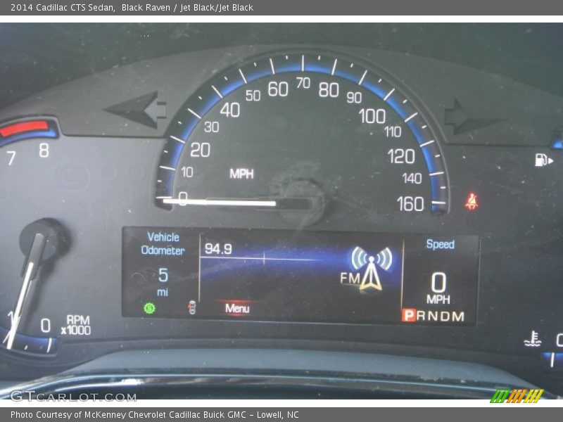 Black Raven / Jet Black/Jet Black 2014 Cadillac CTS Sedan