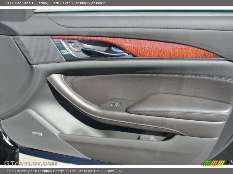 Black Raven / Jet Black/Jet Black 2014 Cadillac CTS Sedan