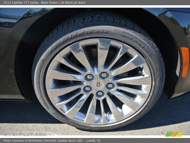Black Raven / Jet Black/Jet Black 2014 Cadillac CTS Sedan