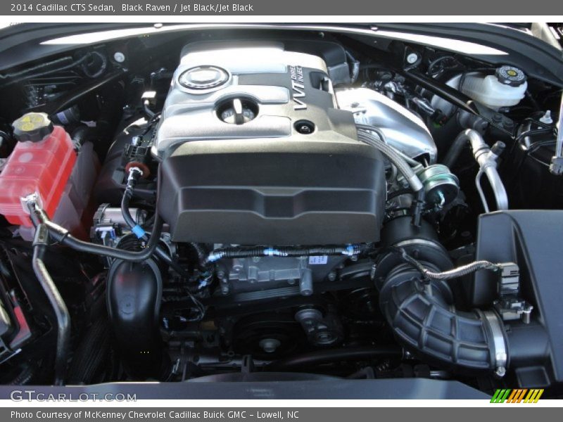 Black Raven / Jet Black/Jet Black 2014 Cadillac CTS Sedan