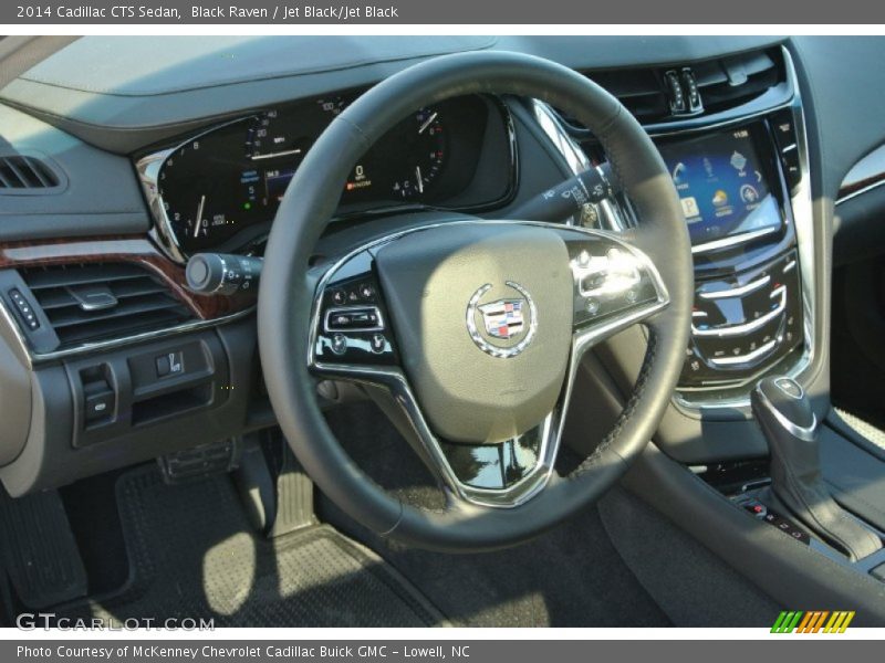 Black Raven / Jet Black/Jet Black 2014 Cadillac CTS Sedan