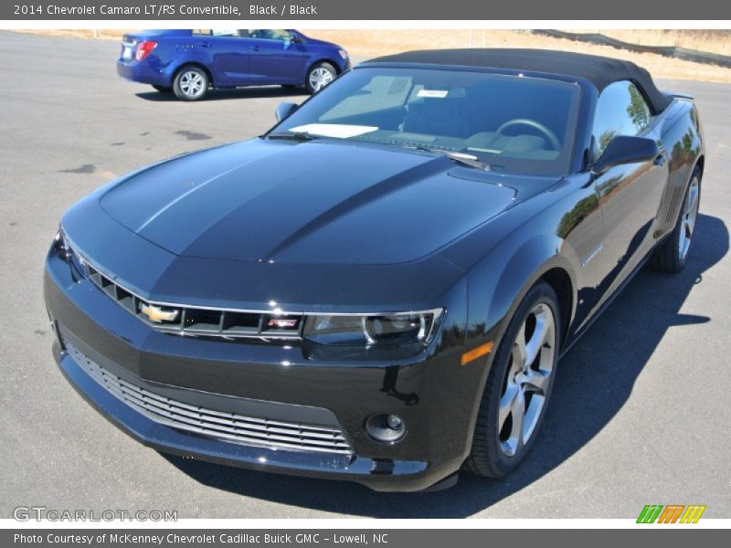 Black / Black 2014 Chevrolet Camaro LT/RS Convertible