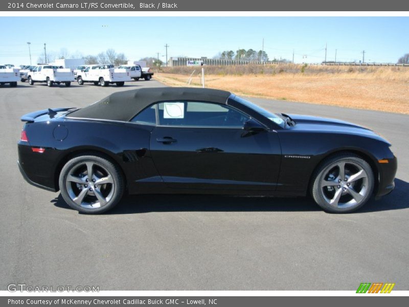 Black / Black 2014 Chevrolet Camaro LT/RS Convertible