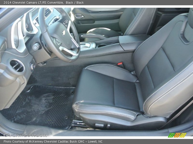 Black / Black 2014 Chevrolet Camaro LT/RS Convertible