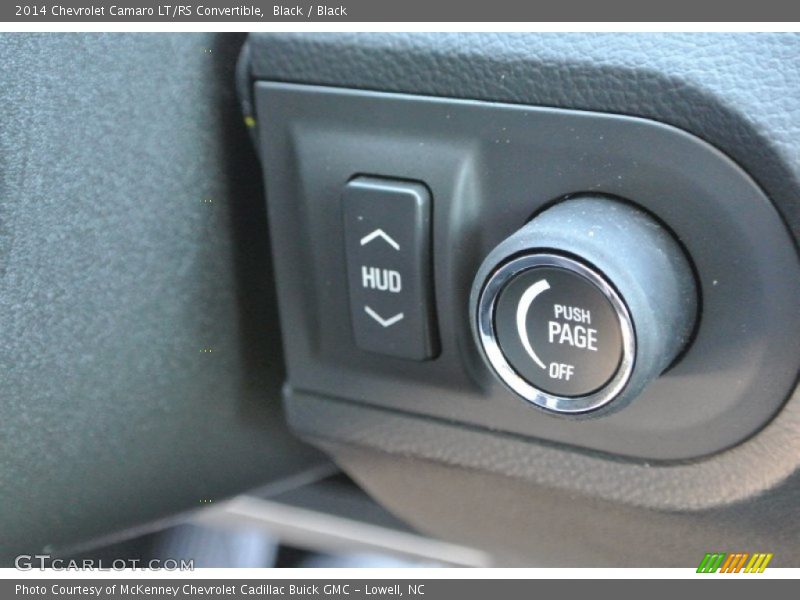 Black / Black 2014 Chevrolet Camaro LT/RS Convertible