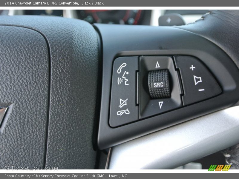 Black / Black 2014 Chevrolet Camaro LT/RS Convertible