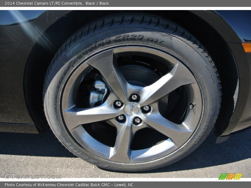 Black / Black 2014 Chevrolet Camaro LT/RS Convertible