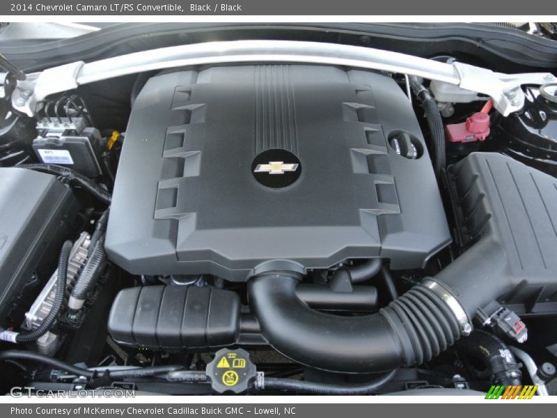 Black / Black 2014 Chevrolet Camaro LT/RS Convertible