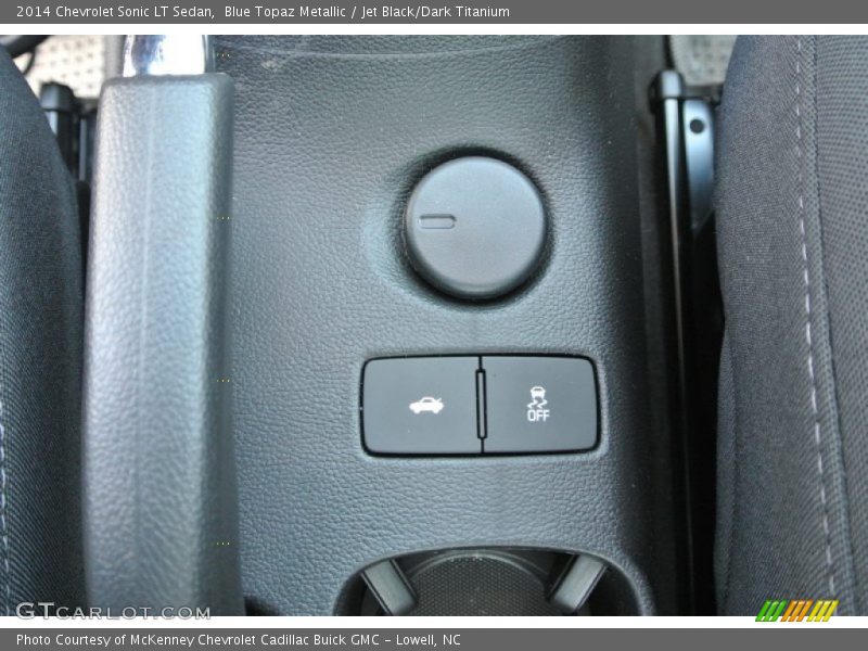 Blue Topaz Metallic / Jet Black/Dark Titanium 2014 Chevrolet Sonic LT Sedan