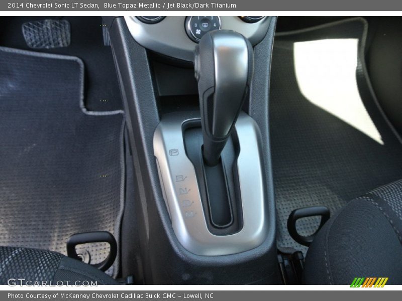 Blue Topaz Metallic / Jet Black/Dark Titanium 2014 Chevrolet Sonic LT Sedan