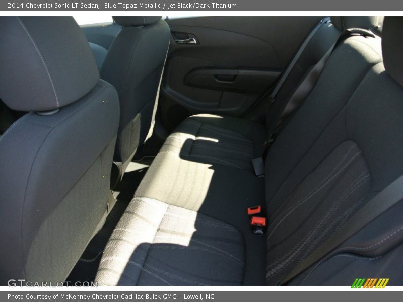 Blue Topaz Metallic / Jet Black/Dark Titanium 2014 Chevrolet Sonic LT Sedan