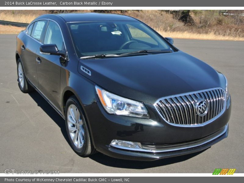 Carbon Black Metallic / Ebony 2014 Buick LaCrosse Leather